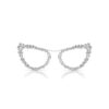 2-i-1-solbriller med klips, i iøynefallende cat-eye-form, Sk7011, hvit 2-i-1-solbriller med klips, i iøynefallende cat-eye-form, Sk7011, hvit