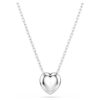 Ariana Grande X Swarovski anheng med blandede slipinger, hjerte, hvitt, rhodiumbelagt Ariana Grande X Swarovski anheng med blandede slipinger, hjerte, hvitt, rhodiumbelagt