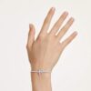 Ariana Grande X Swarovski-armbånd med blandede slipinger, blomst, flerfarget, rhodiumbelagt Ariana Grande X Swarovski-armbånd med blandede slipinger, blomst, flerfarget, rhodiumbelagt