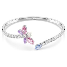 Ariana Grande X Swarovski armbånd med blandede slipinger, øyenstikker, flerfarget, rhodiumbelagt Ariana Grande X Swarovski armbånd med blandede slipinger, øyenstikker, flerfarget, rhodiumbelagt
