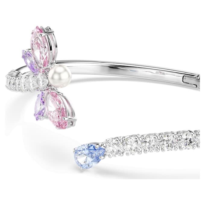 Ariana Grande X Swarovski armbånd med blandede slipinger, øyenstikker, flerfarget, rhodiumbelagt Ariana Grande X Swarovski armbånd med blandede slipinger, øyenstikker, flerfarget, rhodiumbelagt