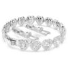 Ariana Grande X Swarovski-armbånd med blandede slipninger, hjerte, hvitt, rhodiumbelagt Ariana Grande X Swarovski-armbånd med blandede slipninger, hjerte, hvitt, rhodiumbelagt