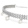 Ariana Grande X Swarovski-armbånd med krystallperler, rundslipt, hvit, rhodiumbelagt Ariana Grande X Swarovski-armbånd med krystallperler, rundslipt, hvit, rhodiumbelagt
