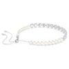 Ariana Grande X Swarovski choker med blandede slipinger, krystallperler, hjerte, hvit, rhodiumbelagt