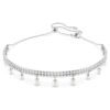 Ariana Grande X Swarovski choker med krystallperler, rundslipt, hvit, rhodiumbelagt Ariana Grande X Swarovski choker med krystallperler, rundslipt, hvit, rhodiumbelagt