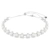 Ariana Grande X Swarovski choker med krystallperler, rundslipt, hvit, rhodiumbelagt Ariana Grande X Swarovski choker med krystallperler, rundslipt, hvit, rhodiumbelagt