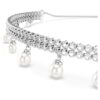 Ariana Grande X Swarovski choker med krystallperler, rundslipt, hvit, rhodiumbelagt Ariana Grande X Swarovski choker med krystallperler, rundslipt, hvit, rhodiumbelagt