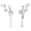 Ariana Grande X Swarovski dråpeøredobber med blandede slipinger, flerfarget, rhodiumbelagt