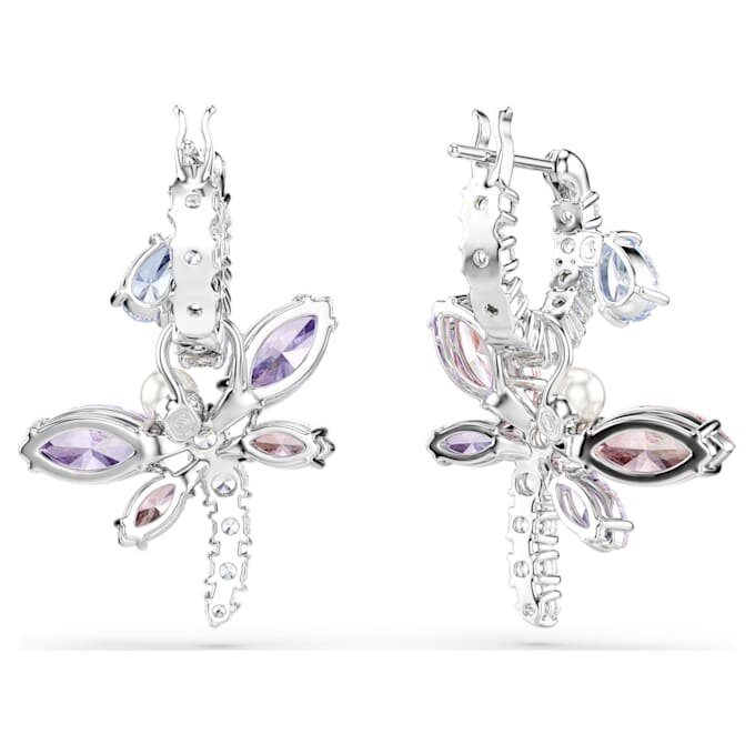Ariana Grande X Swarovski dråpeøredobber med blandede slipninger, øyenstikker, flerfarget, rhodiumbelagt Ariana Grande X Swarovski dråpeøredobber med blandede slipninger, øyenstikker, flerfarget, rhodiumbelagt