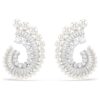 Ariana Grande X Swarovski dråpeøredobber med krystallperle, blandede slipninger, hvit, rhodiumbelagt Ariana Grande X Swarovski dråpeøredobber med krystallperle, blandede slipninger, hvit, rhodiumbelagt