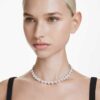 Ariana Grande X Swarovski halskjede med blandede slipinger, hjerte, hvitt, rhodiumbelagt Ariana Grande X Swarovski halskjede med blandede slipinger, hjerte, hvitt, rhodiumbelagt