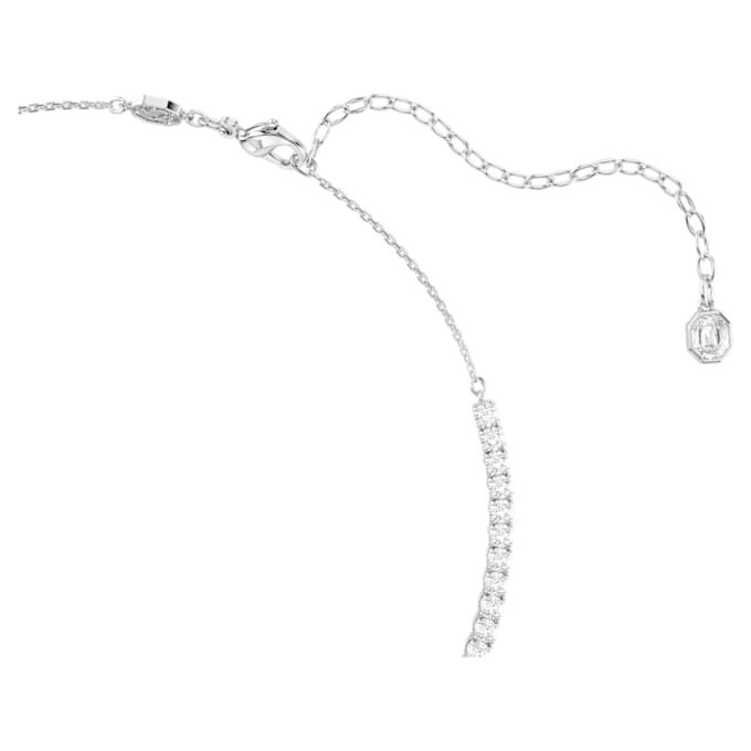 Ariana Grande X Swarovski-halskjede med blandede slipinger, øyenstikker, flerfarget, rhodiumbelagt Ariana Grande X Swarovski-halskjede med blandede slipinger, øyenstikker, flerfarget, rhodiumbelagt