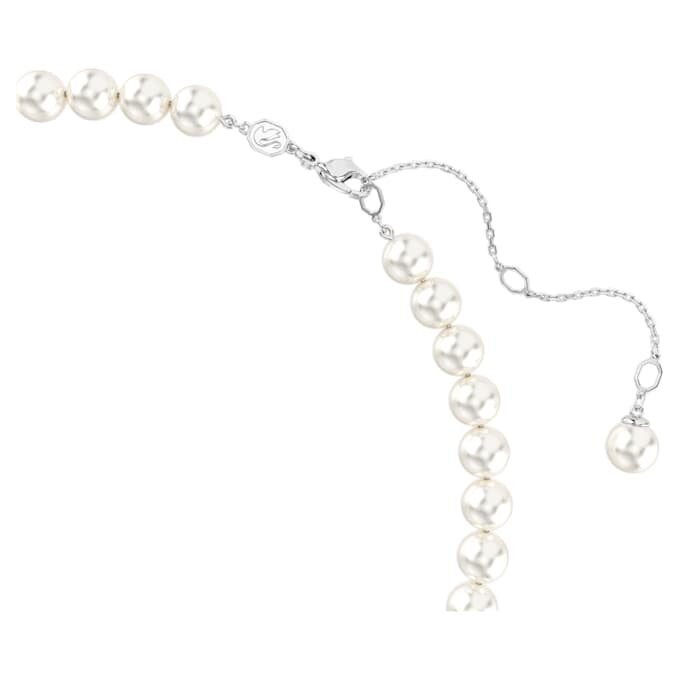 Ariana Grande X Swarovski halskjede med krystallperle, hjerteformet, hjerte, hvit, rhodiumbelagt Ariana Grande X Swarovski halskjede med krystallperle, hjerteformet, hjerte, hvit, rhodiumbelagt