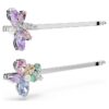Ariana Grande X Swarovski hårnål med blandede fasetter, øyenstikker, blomst, flerfarget, rhodiumbelagt