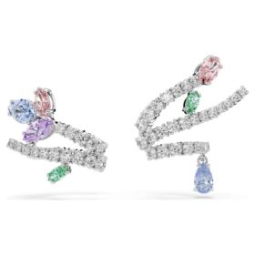 Ariana Grande X Swarovski ørecuffs med blandede slipinger, flerfarget, rhodiumbelagt