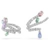 Ariana Grande X Swarovski ørecuffs med blandede slipinger, flerfarget, rhodiumbelagt Ariana Grande X Swarovski ørecuffs med blandede slipinger, flerfarget, rhodiumbelagt
