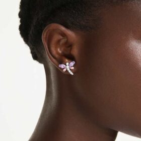 Ariana Grande X Swarovski Øredobber med blandede slipninger, øyenstikker, flerfarget, rhodiumbelagt