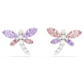 Ariana Grande X Swarovski Øredobber med blandede slipninger, øyenstikker, flerfarget, rhodiumbelagt