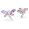 Ariana Grande X Swarovski Øredobber med blandede slipninger, øyenstikker, flerfarget, rhodiumbelagt