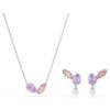 Ariana Grande X Swarovski-sett med blandede slipinger, flerfarget, rhodiumbelagt Ariana Grande X Swarovski-sett med blandede slipinger, flerfarget, rhodiumbelagt