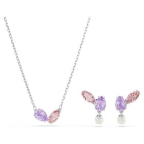 Ariana Grande X Swarovski-sett med blandede slipinger, flerfarget, rhodiumbelagt