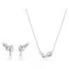 Ariana Grande X Swarovski-sett med blandede slipinger, flerfarget, rhodiumbelagt Ariana Grande X Swarovski-sett med blandede slipinger, flerfarget, rhodiumbelagt