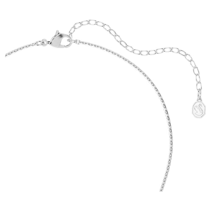 Ariana Grande X Swarovski-sett med krystallperler, rundslipt, blomst, hvit, rhodiumbelagt Ariana Grande X Swarovski-sett med krystallperler, rundslipt, blomst, hvit, rhodiumbelagt