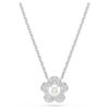 Ariana Grande X Swarovski-sett med krystallperler, rundslipt, blomst, hvit, rhodiumbelagt Ariana Grande X Swarovski-sett med krystallperler, rundslipt, blomst, hvit, rhodiumbelagt