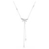 Ariana Grande X Swarovski Y-halskjede med blandede slipinger, øyenstikker, flerfarget, rhodiumbelagt