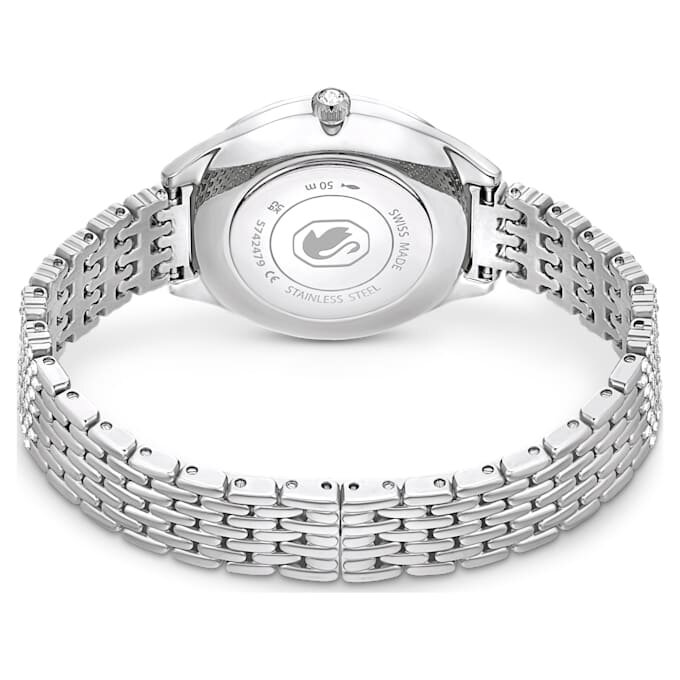 Attract Watch Swiss Made, metallarmbånd, sølvfarget, rustfritt stål Attract Watch Swiss Made, metallarmbånd, sølvfarget, rustfritt stål
