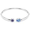 Chroma-armbånd med blandede slipninger, flerfarget, rhodiumbelagt Chroma-armbånd med blandede slipninger, flerfarget, rhodiumbelagt