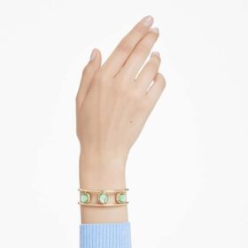 Chroma Cuff med kusseskjæring, flerfarget, gullbelagt Chroma Cuff med kusseskjæring, flerfarget, gullbelagt