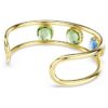 Chroma Cuff med kusseskjæring, flerfarget, gullbelagt