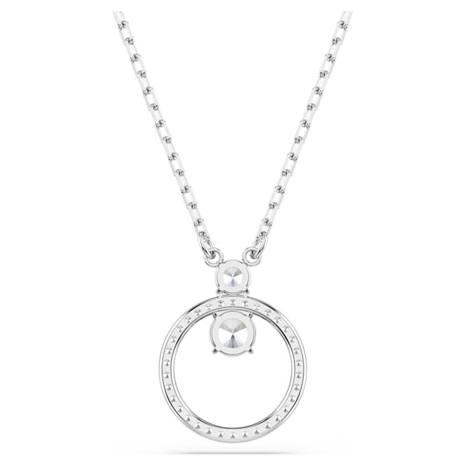 Constella anheng med pavé, rundslipt, hvit, rhodiumbelagt Constella anheng med pavé, rundslipt, hvit, rhodiumbelagt