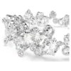 Constella-armbånd med blandede slipinger, hvitt, rhodiumbelagt Constella-armbånd med blandede slipinger, hvitt, rhodiumbelagt
