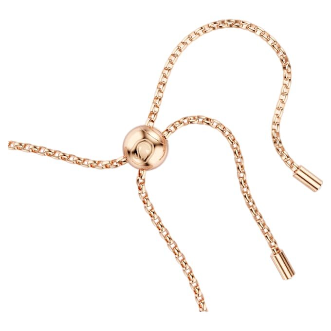 Constella-armbånd med krystallperle, rundslipt, hvit, rosagullbelagt Constella-armbånd med krystallperle, rundslipt, hvit, rosagullbelagt