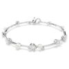 Constella-armbånd med krystallperler, runde slipninger, hvite, rhodiumbelagt Constella-armbånd med krystallperler, runde slipninger, hvite, rhodiumbelagt