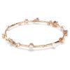 Constella-armbånd med krystallperler, runde slipninger, hvitt, rosagullbelagt Constella-armbånd med krystallperler, runde slipninger, hvitt, rosagullbelagt