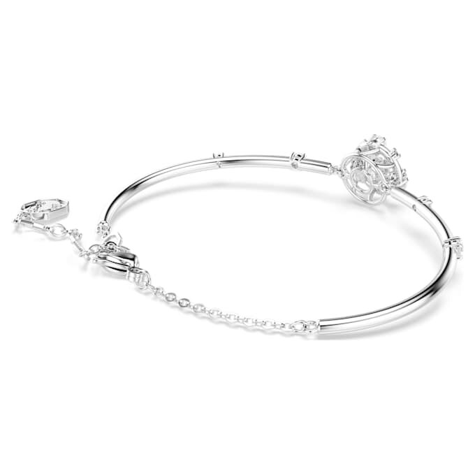 Constella armbånd, rundslipt, dansende stein, hvit, rhodiumbelagt Constella armbånd, rundslipt, dansende stein, hvit, rhodiumbelagt