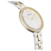 Cosmopolitan-klokke, sveitsiskprodusert, metallarmbånd, sølvfarget, blandet metallfinish