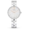 Cosmopolitan-klokke, sveitsiskprodusert, metallarmbånd, sølvfarget, rustfritt stål Cosmopolitan-klokke, sveitsiskprodusert, metallarmbånd, sølvfarget, rustfritt stål