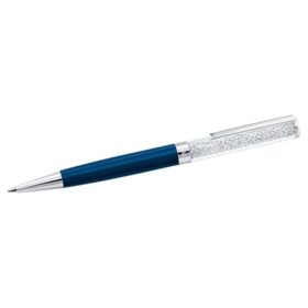 Crystalline Ballpoint Pen blå, blålakkert, forkrommet
