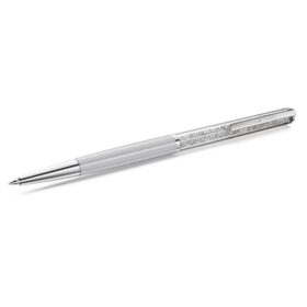 Crystalline ballpoint pen, grå, grålakkert, forkrommet