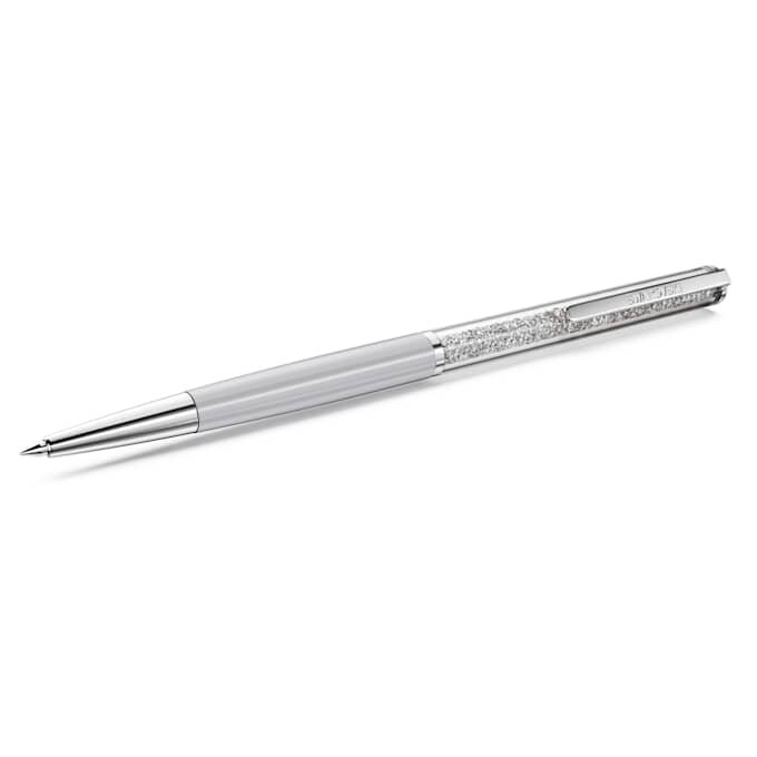 Crystalline ballpoint pen, grå, grålakkert, forkrommet Crystalline ballpoint pen, grå, grålakkert, forkrommet