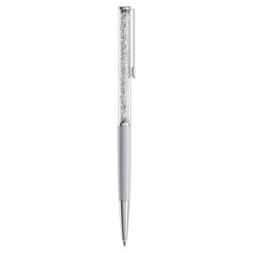 Crystalline ballpoint pen, grå, grålakkert, forkrommet