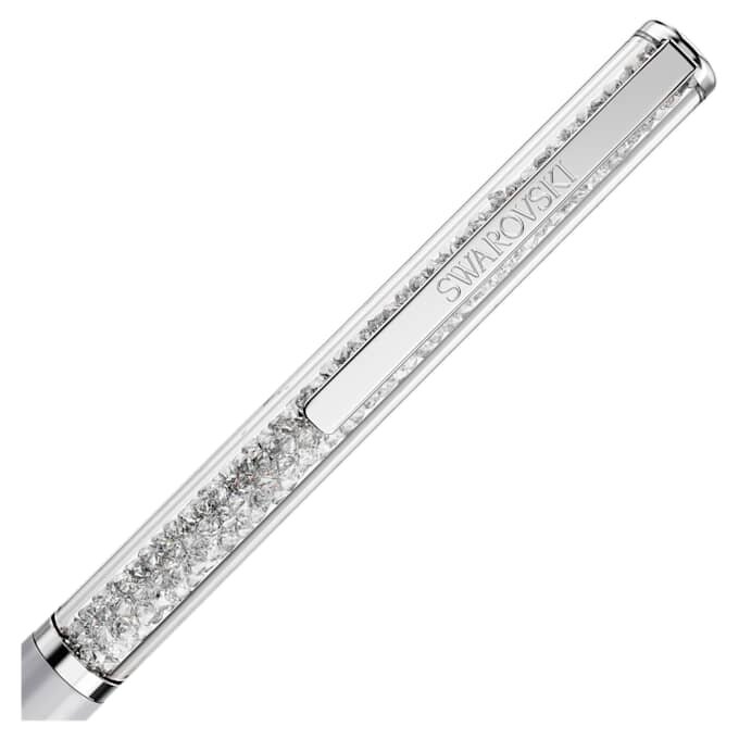 Crystalline ballpoint pen, grå, grålakkert, forkrommet Crystalline ballpoint pen, grå, grålakkert, forkrommet