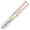 Crystalline ballpoint pen in rosa, gullbelagt