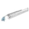Crystalline kulepenn Teddy, blå, blålakkert, forkrommet