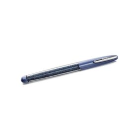 Crystalline rollerball-penn, blå, forkrommet
