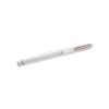 Crystalline rollerball-penn, hvit, rosagullbelagt Crystalline rollerball-penn, hvit, rosagullbelagt